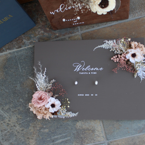 最短7日発送】リングボード【リングピロー/ウェルカムボード