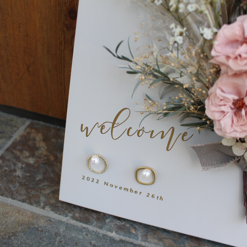 最短7日発送】リングボード【リングピロー/ウェルカムボード