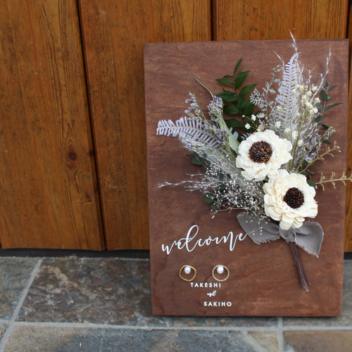 最短7日発送】リングボード【リングピロー/ウェルカムボード