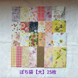 No.16 ぽち袋【大】25枚￥300（送料無料）ハンドメイド言葉、止めシール付き 8枚目の画像