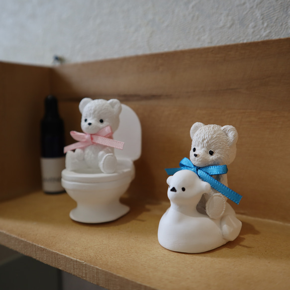 クマのトイレタイム アロマストーン 6枚目の画像