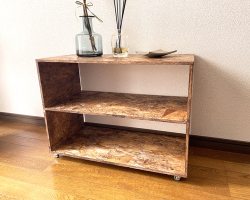 (直接引取・分解可)ステンレス OSB合板 DIY シェルフ インダストリアル 直接引取・分解可)ステンレス OSB合板 DIY シェルフ