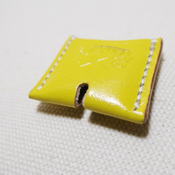 キーカバー サドルレザー スタッズキーカバー 手縫い 鍵カバー ハンドクラフト レザークラフト 革小物 新品未使用 3枚目の画像