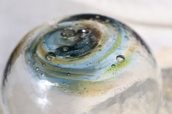 swell glass【沖縄・琉球ガラス】　《グラス・コップ》 2枚目の画像