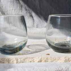 swell glass【沖縄・琉球ガラス】　《グラス・コップ》 3枚目の画像