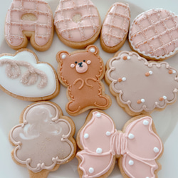 母の日】アイシングクッキー＊5枚セット＊ラッピング込み スイーツ・お
