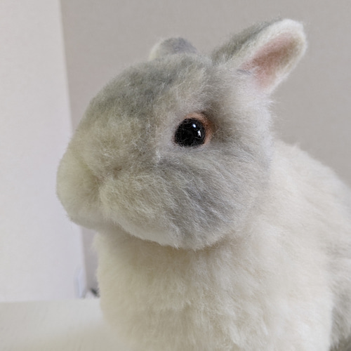 佇みうさぎ ネザーランドドワーフ☆羊毛フェルト