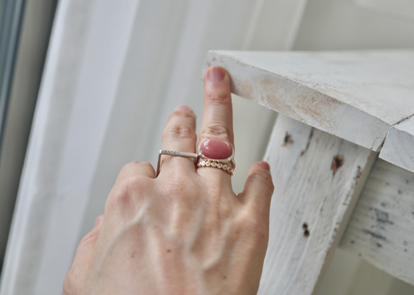 [pink opalの石言葉]ring 6枚目の画像