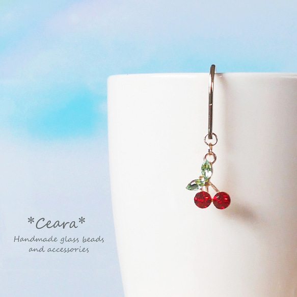 さくらんぼ の しおり *ブックマーカー* しおり・ブックマーク Ceara