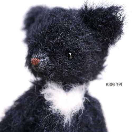 受注制作】ツキノワグマのこども ぬいぐるみ Miyano Kie 通販 13998332