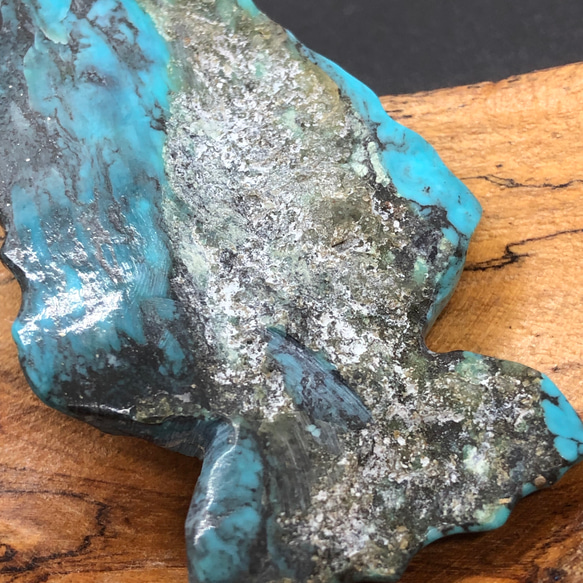 102ct America Turquoise アメリカ産ターコイズ ルース A-118 天然石 素材 11枚目の画像