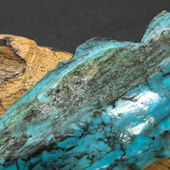 102ct America Turquoise アメリカ産ターコイズ ルース A-118 天然石 素材 9枚目の画像