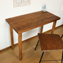 国産ひのき80cm天板厚32木製テーブルカフェダイニングテーブル　カウンターテーブル　 17枚目の画像