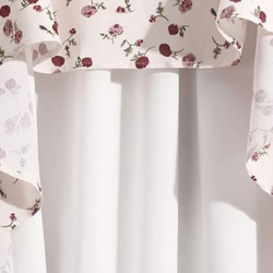 かわいい小花柄 シフォンプリントのスカート 夏の涼しげなプリーツスカート 4枚目の画像