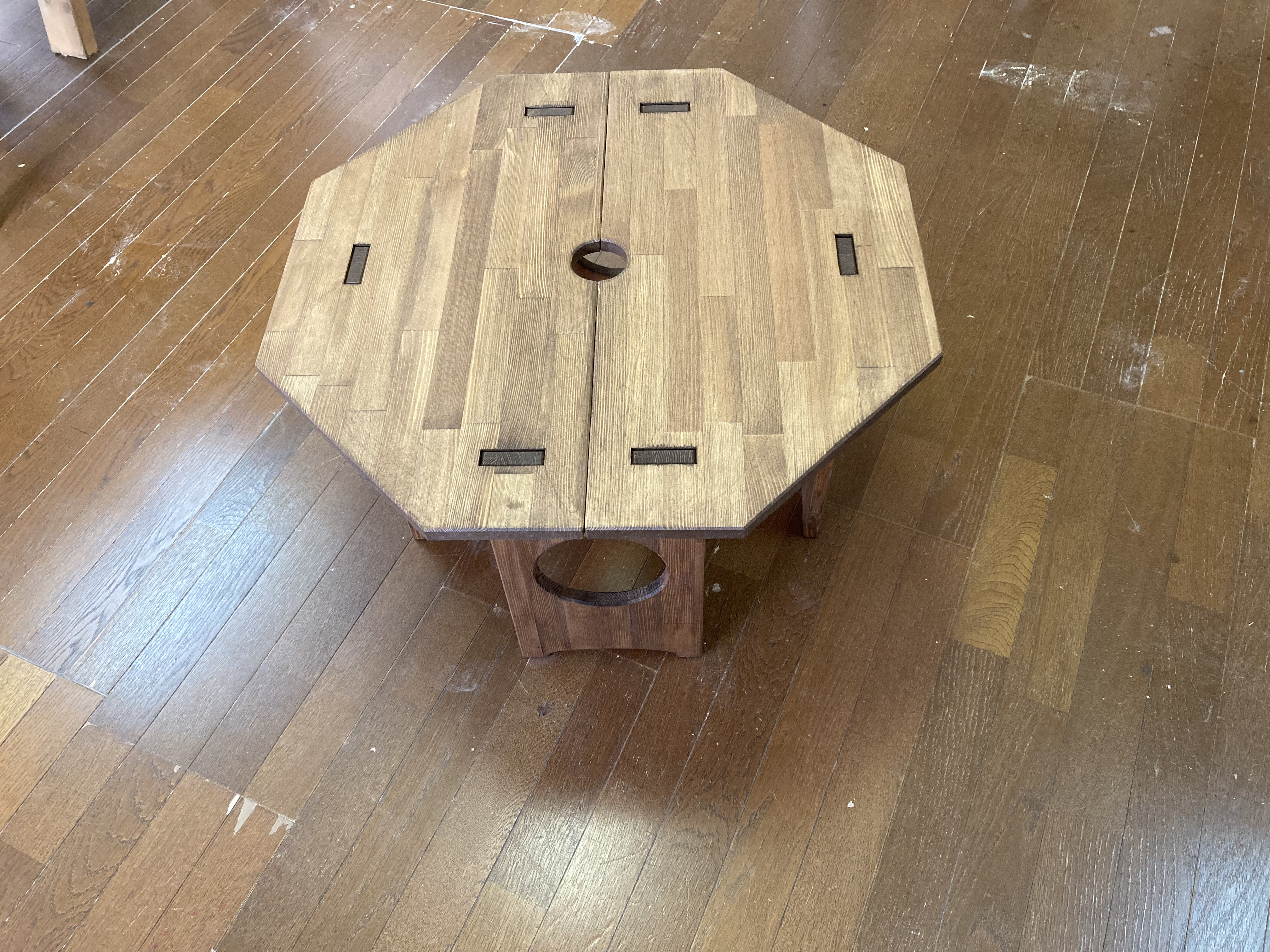 ミニオクタゴンテーブル40cm