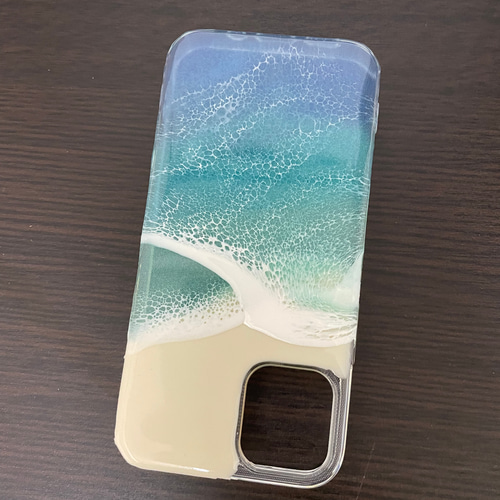 iPhoneケース レジンアート ハンドメイド作品 オーダー可能 iPhoneケース レジンアート ハンドメイド作品 オーダー可能