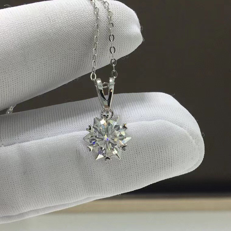 【newデザイン】モアサナイト ネックレス s925 9,216円