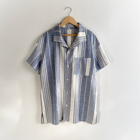 our 綿100%の播州織シャツ 綿100%の播州織シャツ – OURHOME