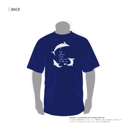2022夏！Tシャツ【イルカ】パターン（メンズ） 1枚目の画像