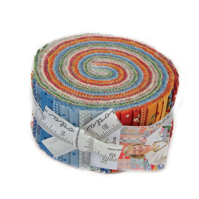 「Spring-A-Ling」ジェリーロール moda 生地 カットクロス American Jane