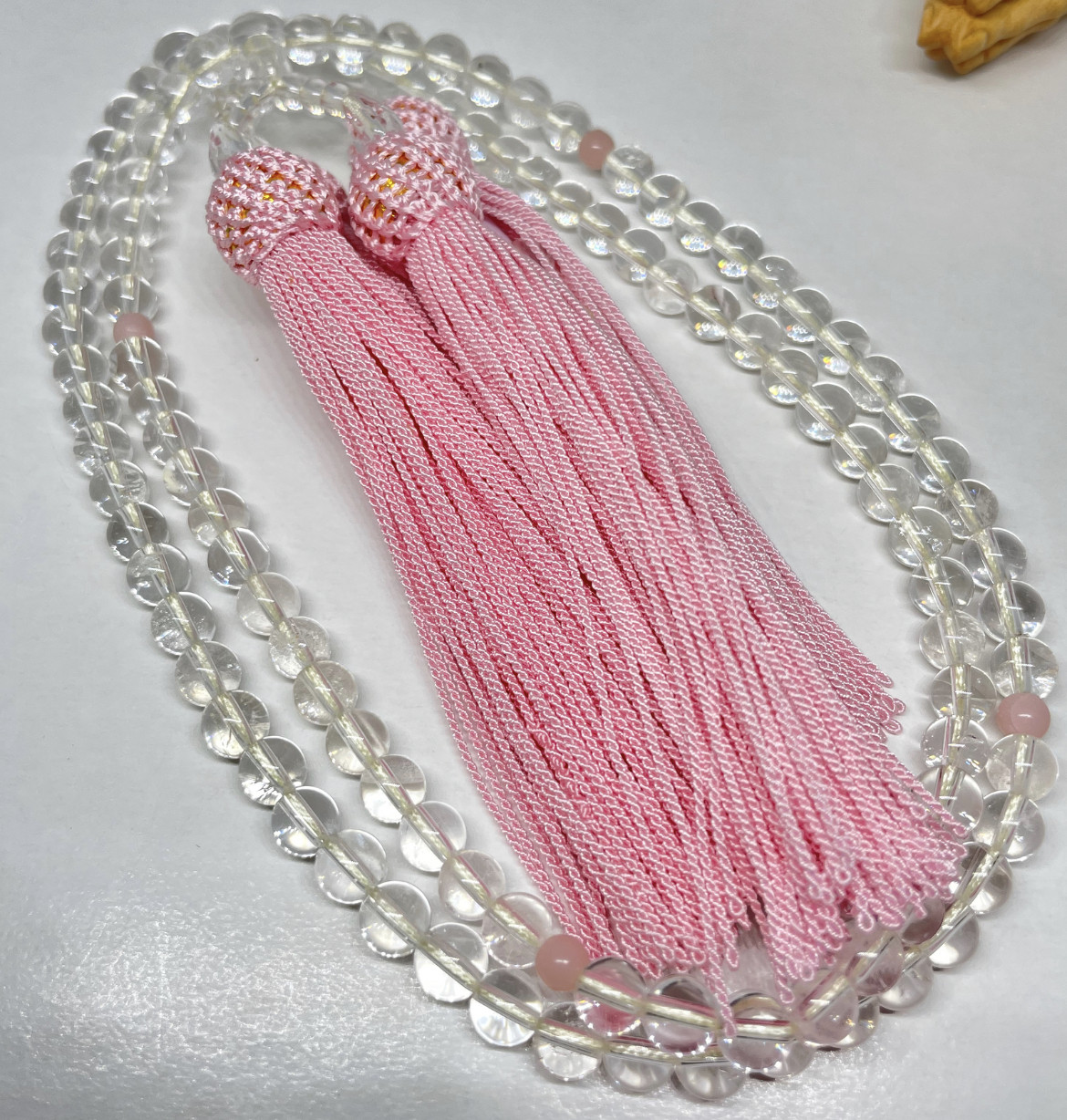 全宗派共通✳︎本式念珠✳︎水晶&ソープストーン✳︎数珠