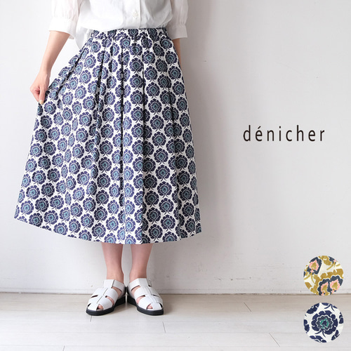 denicher ギャザースカート