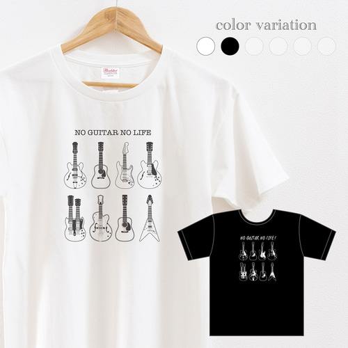 guitar Tシャツ Chic Tシャツ nine-D 通販 14002410｜Creema