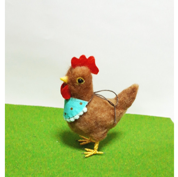 創作にわとりさん 羊毛フェルト coco-むく鳥 通販 14002816