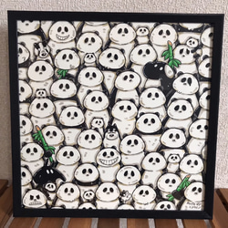 「予感」｜絵画 原画 抽象画 動物画 パンダの絵 イラスト アート 予感」｜絵画 原画 抽象画 動物画 パンダの絵 イラスト アート