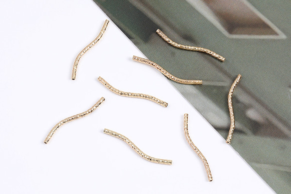 M3666-G  24個  メタルパイプパーツ デザインパイプ 1.5×25mm  3X（8ヶ） 人気・おすすめ｜省スペース設計・旅行向けにおすすめ お得商品 プライバシー配送 翌日お届け対応