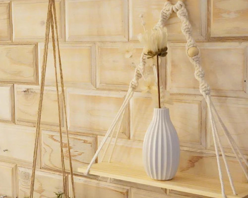 おしゃれなボヘミアン調♪】 引っかけるだけ！インテリアウォール