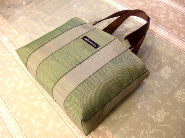 畳縁トートバッグ