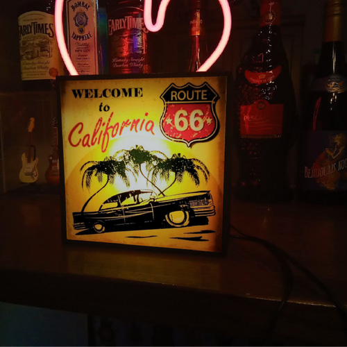 アメリカン雑貨 アメ車 ルート66 カリフォルニア ビンテージ