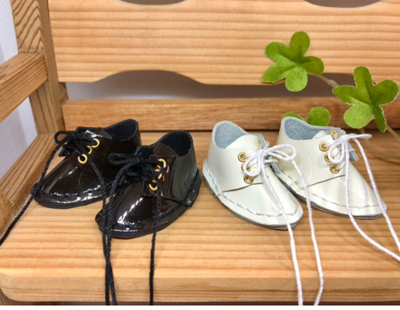 森き　ぬい用とんがりブーツ　一足　miniature boots. 4枚目の画像