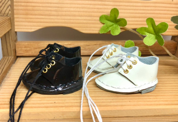 森き　ぬい用とんがりブーツ　一足　miniature boots. 1枚目の画像