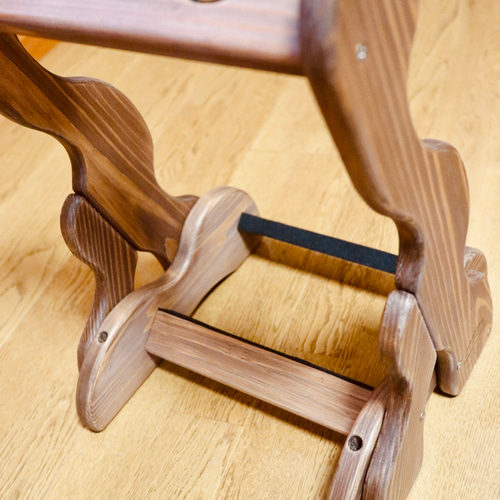 24時間以内に発送】手作り木工 木製バイオリンスタンド