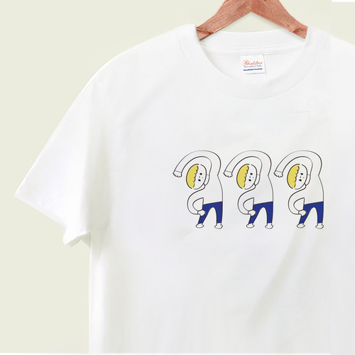 ロンTへの変更もできます 〉ラジオ体操くん Tシャツ Tシャツ ハミング 