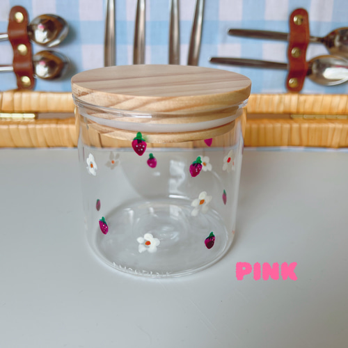 ｉｍａｎｅいちごキャニスター　3個セット imaneいちごキャニスター 3個セット