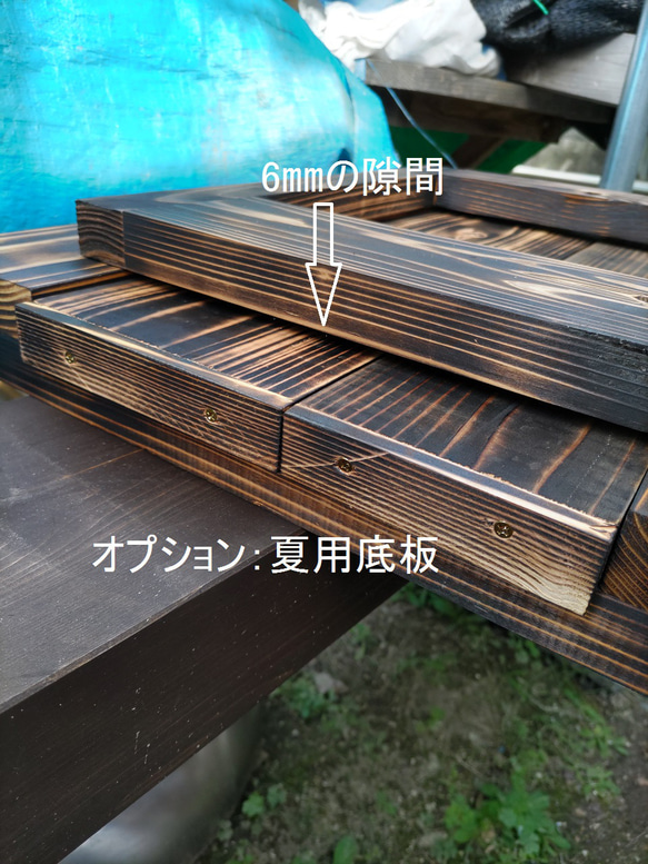 日本蜜蜂  重箱式巣箱一式　重箱杉板厚3.6㎝　セット品 13枚目の画像