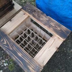 日本蜜蜂  重箱式巣箱一式　重箱杉板厚3.6㎝　セット品 12枚目の画像