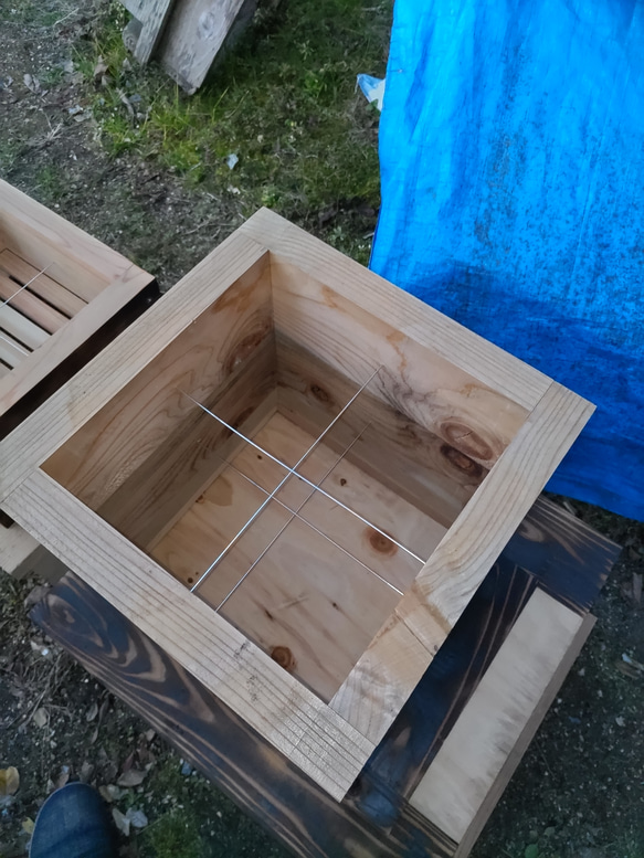 日本蜜蜂  重箱式巣箱一式　重箱杉板厚3.6㎝　セット品 7枚目の画像