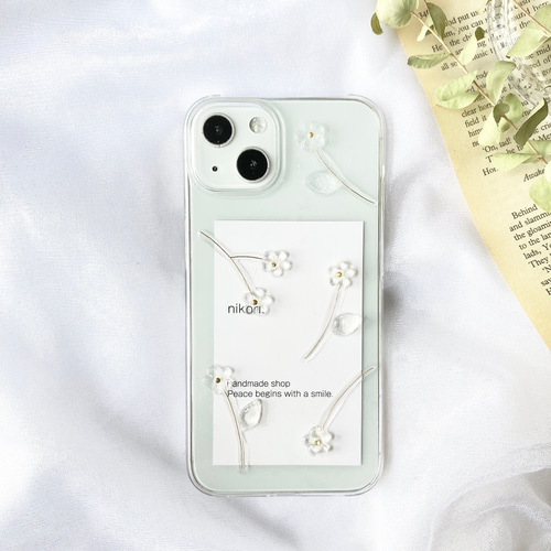 GOD ONLY KNOWS iPhone用ケース クリアフラワーケース iPhoneケース スマホケース 携帯ケース