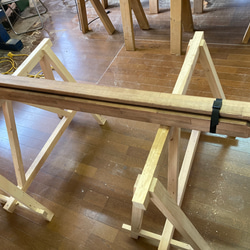 　梅雨入り前に　組み立て簡単　ハンガーラック　物干し　室内干しラック 5枚目の画像