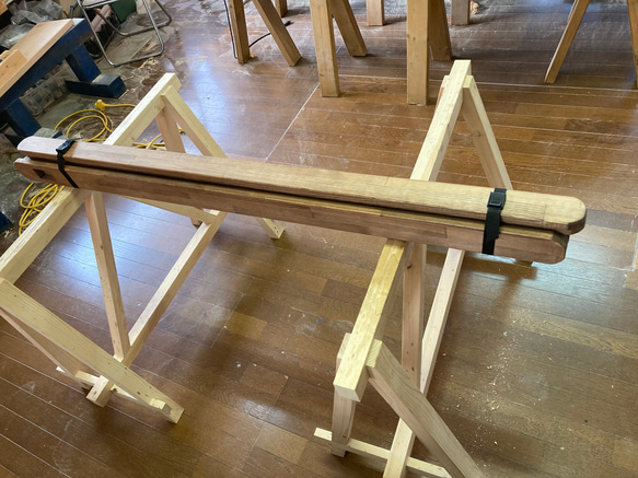 　梅雨入り前に　組み立て簡単　ハンガーラック　物干し　室内干しラック 5枚目の画像