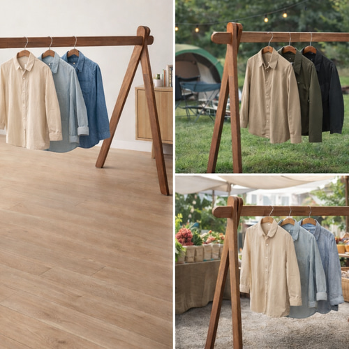 組み立て簡単 ハンガーラック 最長2m60cm 室内干しラック ハンガー