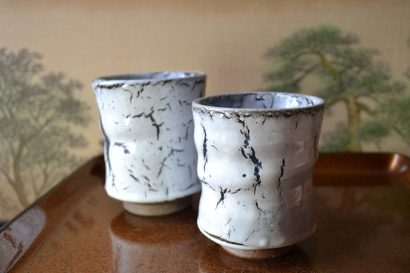 おまとめ 鏑模様 膾皿 龍.鼠模様 湯呑み