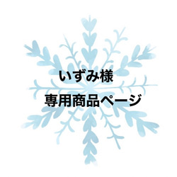 いずみ様専用商品ページ 1枚目の画像