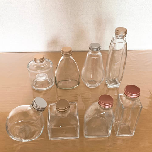 ハーバリウム瓶 8本B その他インテリア雑貨 ナチュレル☆neo☆ 通販  