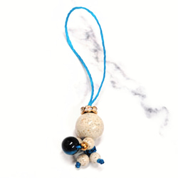 天眼石 お人形ストラップ⭐️ 身代わり人形 ストラップ No.3 天然石 | GAMAMA STONE