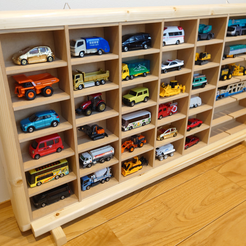 トミカなどのミニカー収納棚 棚・シェルフ・ラック Forest.58 トミカなどのミニカー収納棚 棚・シェルフ・ラック Forest.58